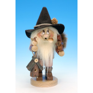 Räuchermännchen Wichtel Waldmann mit Eichhörnchen