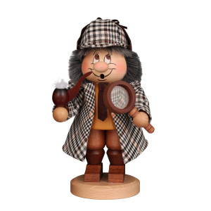 Räuchermännchen Wichtel Sherlock Holmes - Auslaufartikel