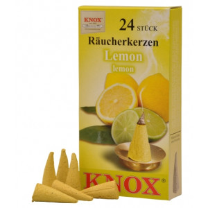 Räucherkerzen  - Gewürze - Lemon 35g, 24 Stk. Packung