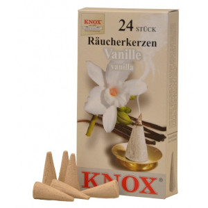 Räucherkerzen  - Gewürze - Vanille 35g, 24 Stk. Packung