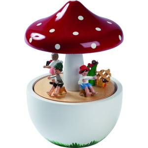 Spieldose Pilz