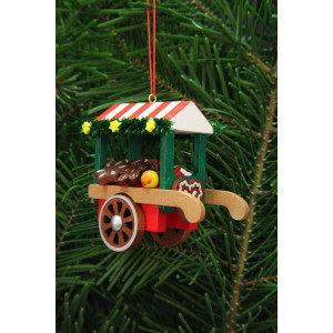 Baumbehang Marktwagen mit Lebkuchen