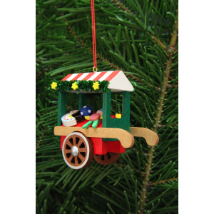 Baumbehang Marktwagen mit Spielzeug