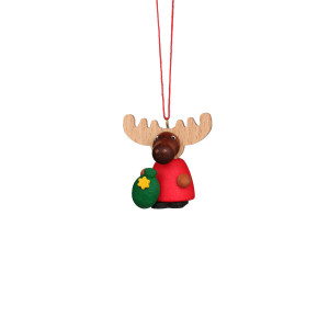Baumbehang Elch Weihnachtsmann