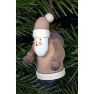 Baumbehang Weihnachtsmann natur