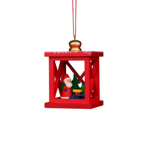 Baumbehang Weihnachtslaterne mit Weihnachtsmann