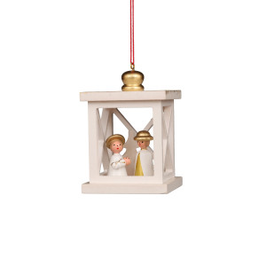 Baumbehang Weihnachtslaterne mit Heiliger Familie
