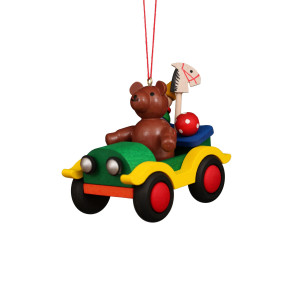 Baumbehang Auto mit Teddy