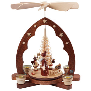 Pyramide Bescherung Spitzbogen