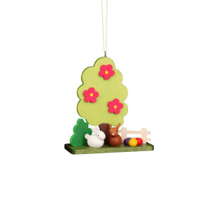 Baumbehang Hasenpärchen am Baum - Auslaufartikel