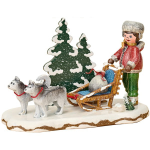 Winterkinder Durch den Winterwald