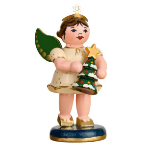 Engel mit Tannenbaum