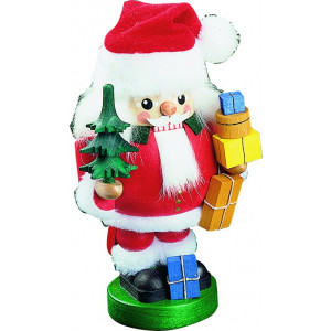 Nussknacker Santa mit Geschenken