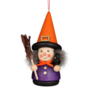 Baumbehang Wackelmännchen Halloween Hexe