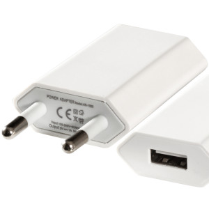 Steckernetzteil für Schwibbögen/Leuchter mit USB-A-Anschluß plus ggf. USB-C Adapter