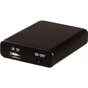 Batteriebox für Schwibbögen mit USB-Anschluß