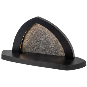 Seiffener Volkskunst LED-Gesteinsbogen anthrazit leer ohne Bestückung zum Selbstbestücken USB-C