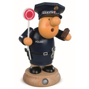 Räuchermännchen Müllerchen Polizist