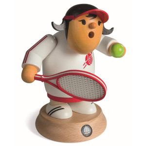 Räuchermännchen Müllerchen Tennisspielerin