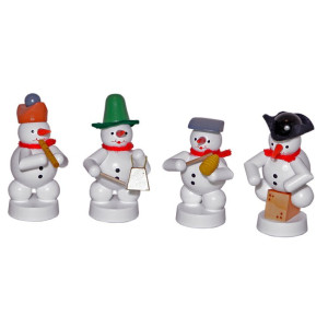 Schneemannkapelle Flöte, Glocke, Guiro, Cajon