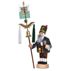 KWO Räuchermännchen Bergmann mit Schellenbaum