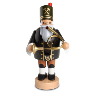 KWO Räuchermännchen Bergmann mit Horn 