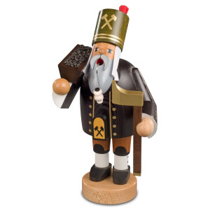 KWO Räuchermännchen Bergmann mit Erzkiste