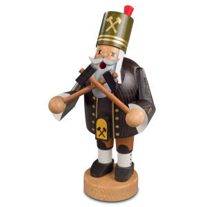 KWO Räuchermännchen Bergmann mit Hammer und Schlägel