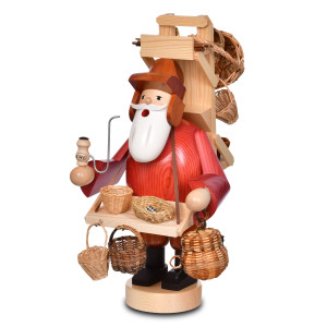 Räuchermännchen Korbhändler groß