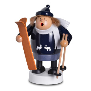 KWO Räuchermännchen Skifahrerin