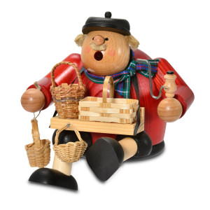 Räuchermännchen Kantenhocker Korbhändler