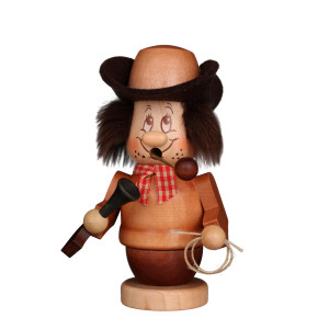 Räuchermännchen Miniwichtel Cowboy - Auslaufartikel