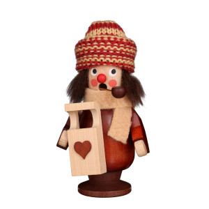 Räuchermann Rodler natur