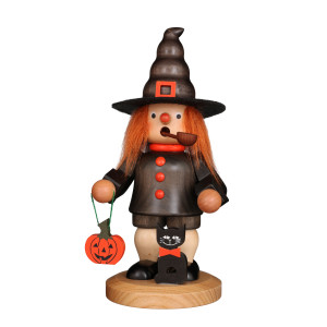 Räuchermännchen Halloween Hexe