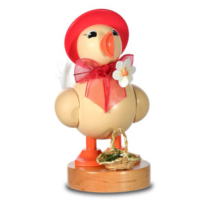 KWO Frühlingsküken mit roten Hut 