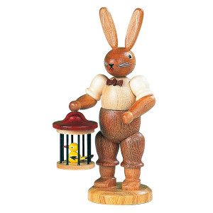 Müller Hase mit Vogelkäfig