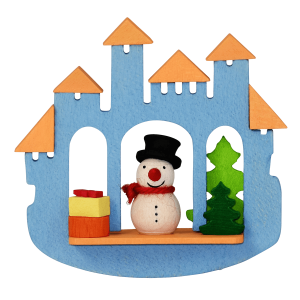 Baumbehang Stadttor Schneemann - Auslaufartikel