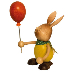 Hase Stupsi mit Luftballon