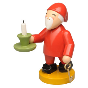 Heinzelmännchen mit Schlüssel und Licht