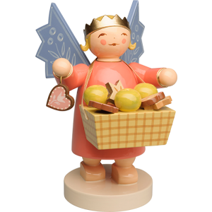 Kronenengel mit Korb groß