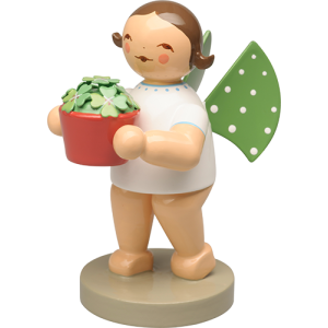 Engel mit Glücksklee