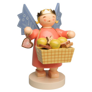 Kronenengel mit Korb groß