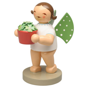 Engel mit Glücksklee