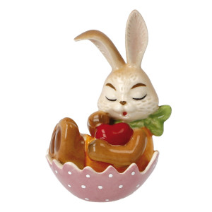 Mini Osterhase in Eierschale Hab von Dir geträumt!