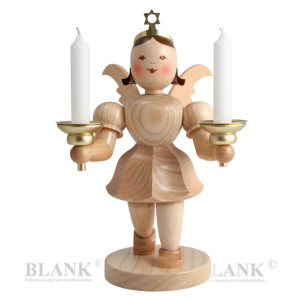 Kurzrockengel mittelgroß mit Kerzenhalter, 22 cm