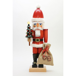 Nussknacker Weihnachtsmann XXL rot