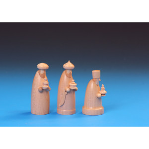 Schalling Krippenfiguren Die drei Weisen, klein, natur