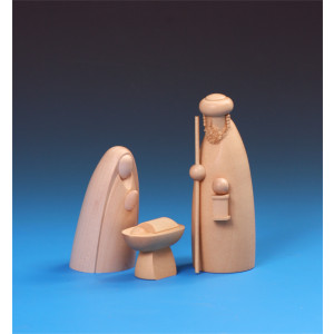 Heilige Familie natur 3-teilig