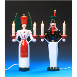 Engel & Bergmann farbig, 36 cm, elektrisch