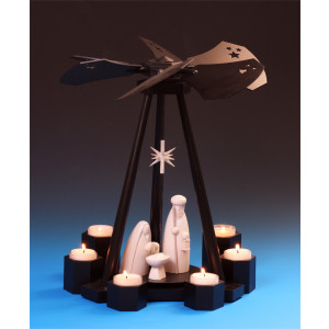 Black Delta Pyramide Heilige Nacht